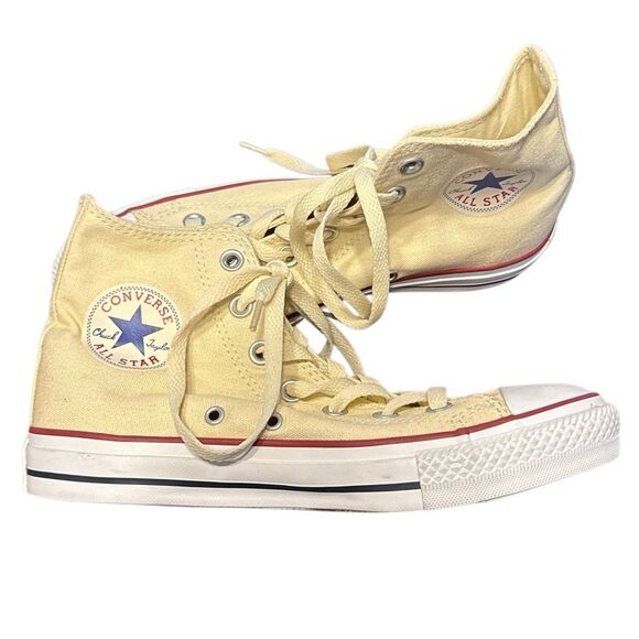 Converse Chuck Taylor All Star Cream White Women’s US 7.5 Men’s 5.5 - Picture 1 of 7